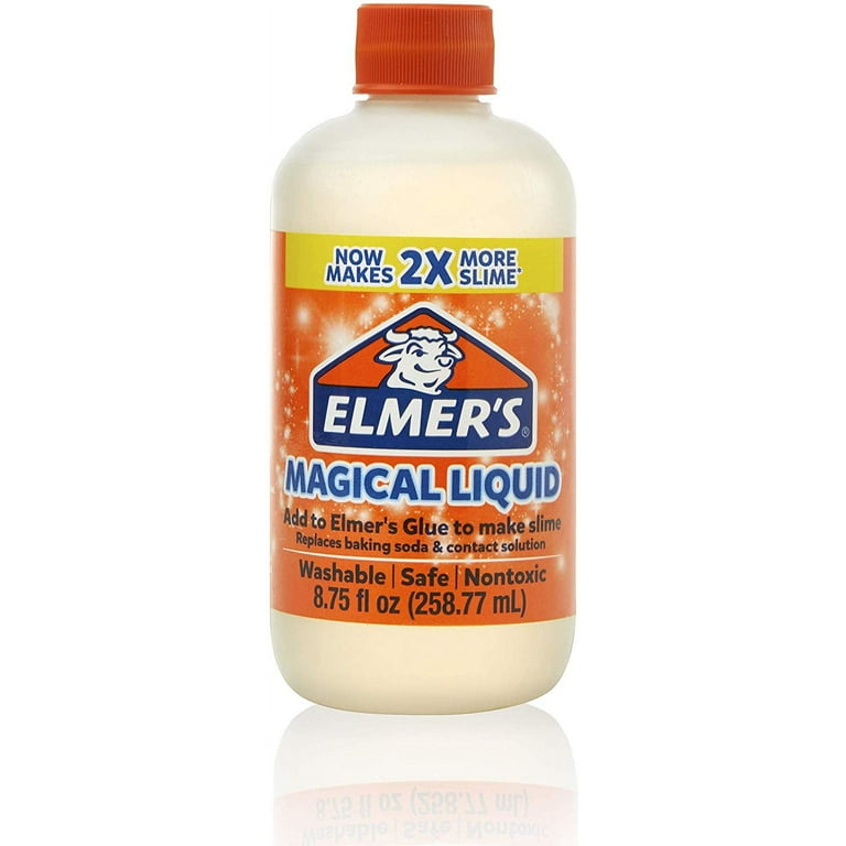Elmer’s Crunchy Slime Activator | Magical Liquid Glue Slime Activator, 8.75  fl. oz. Bottle