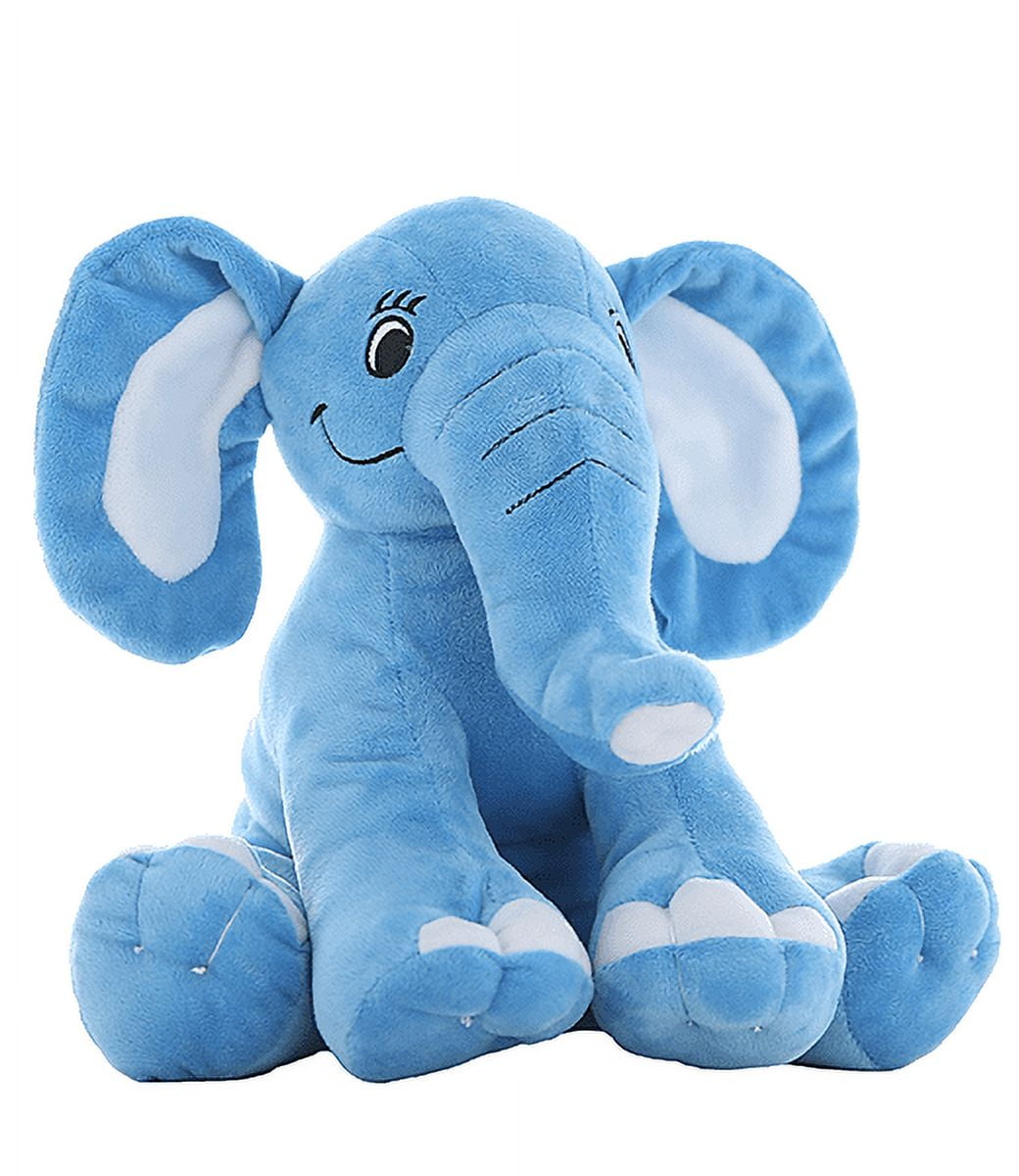 New Elmer The Blue Elephant 16-Inch Plush Toy with Certificate - Fiber ...