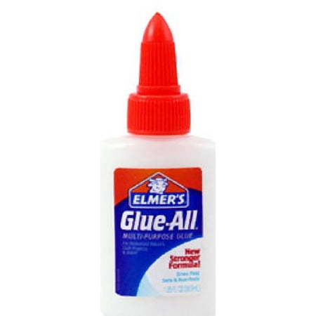 Elmer's, 1-1/4 OZ, Plastic Squeeze Bottle, All Purpose Glue, Formu, Each