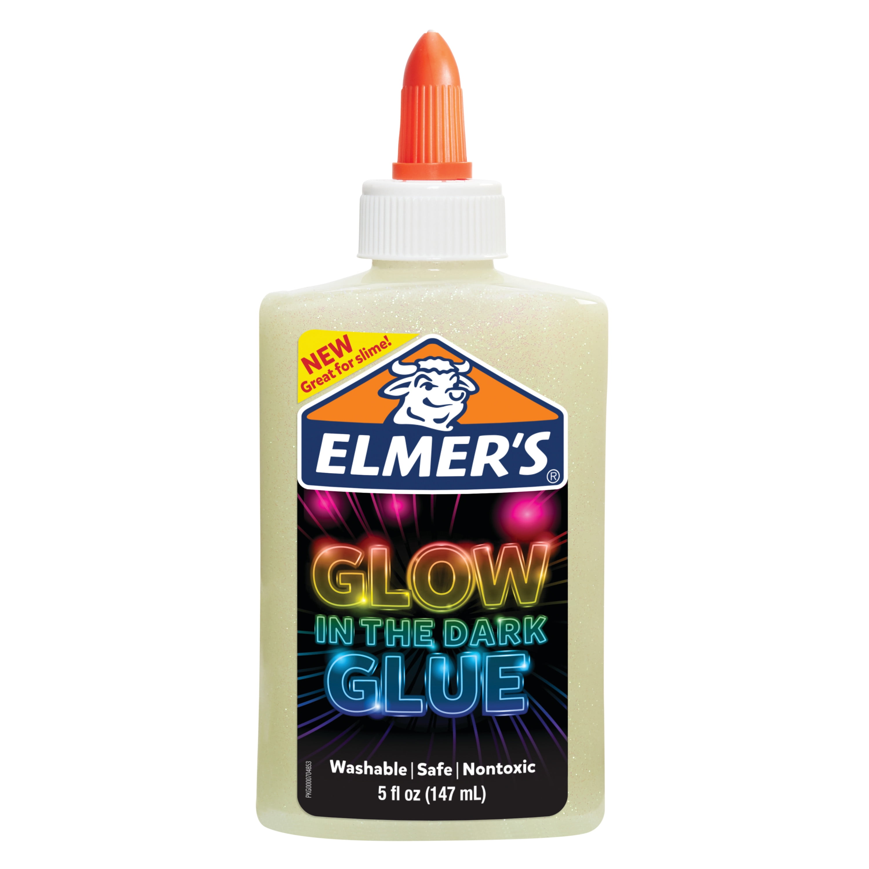 Elmer's 5oz. Glow-in-the-dark Liquid Glue, Washable, Natural