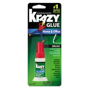 Elmers All Purpose Brush-on Krazy Glue, 0.18 Oz., Dries Clear