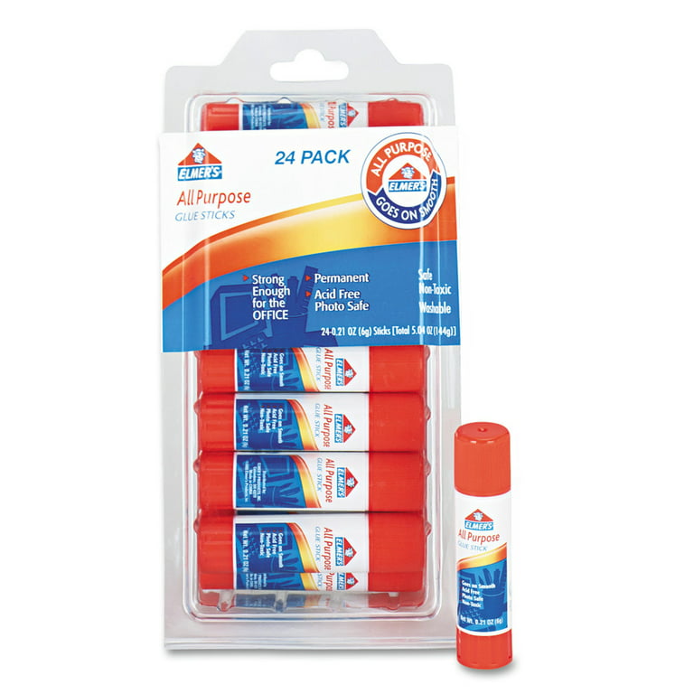 Buy Elmer's® Less Mess Hot Glue Sticks - Full Size (Bag of 24) at S&S  Worldwide