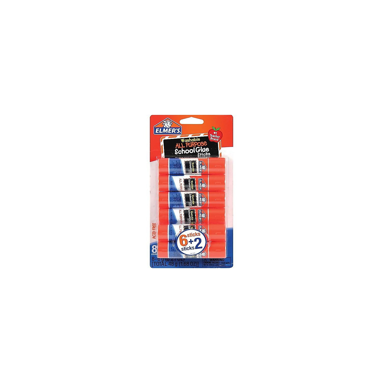 Elmer's Washable School Glue Sticks, All Purpose, 4-pack