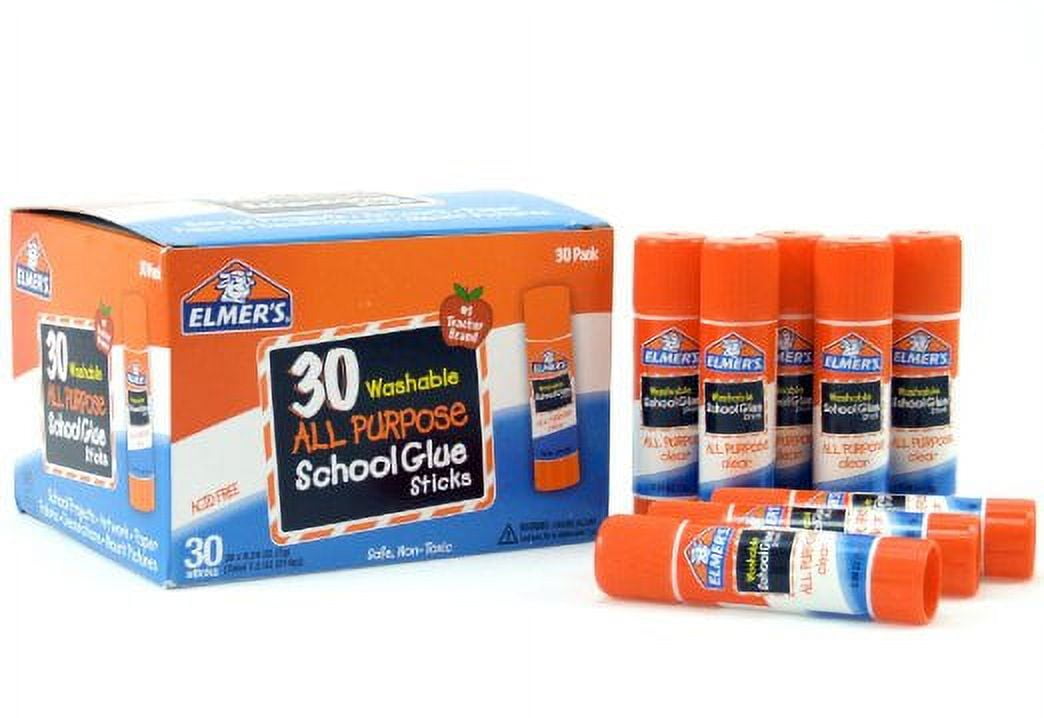 Elmer's All Purpose Washable Glue Sticks, 30 Count