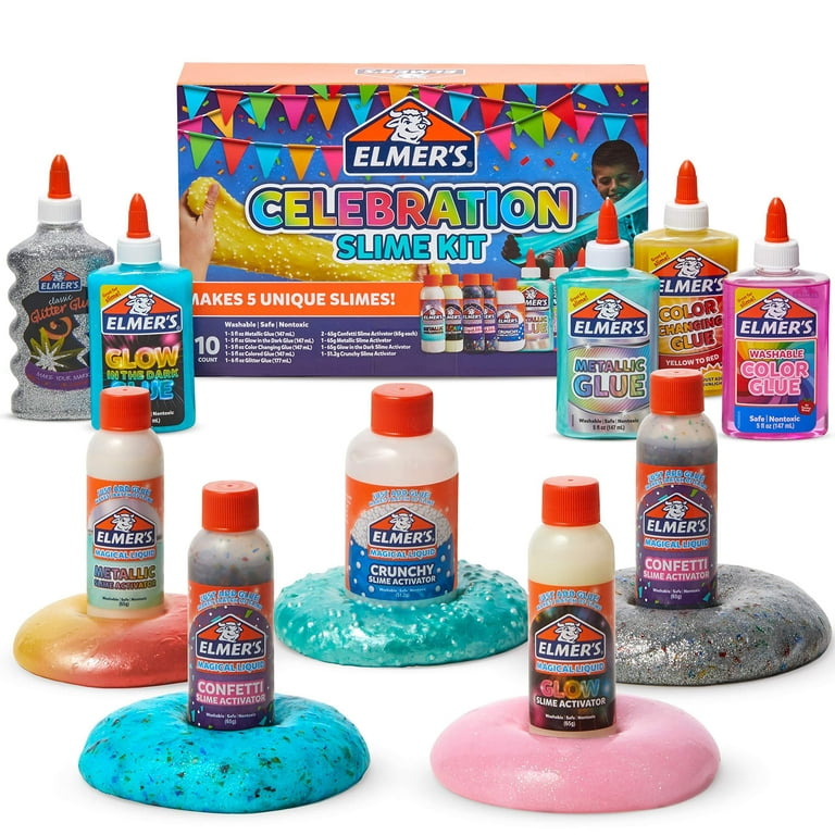Elmer's Glow in the Dark Glue for Slime  Slime and squishy, Slime, Toy  cars for kids