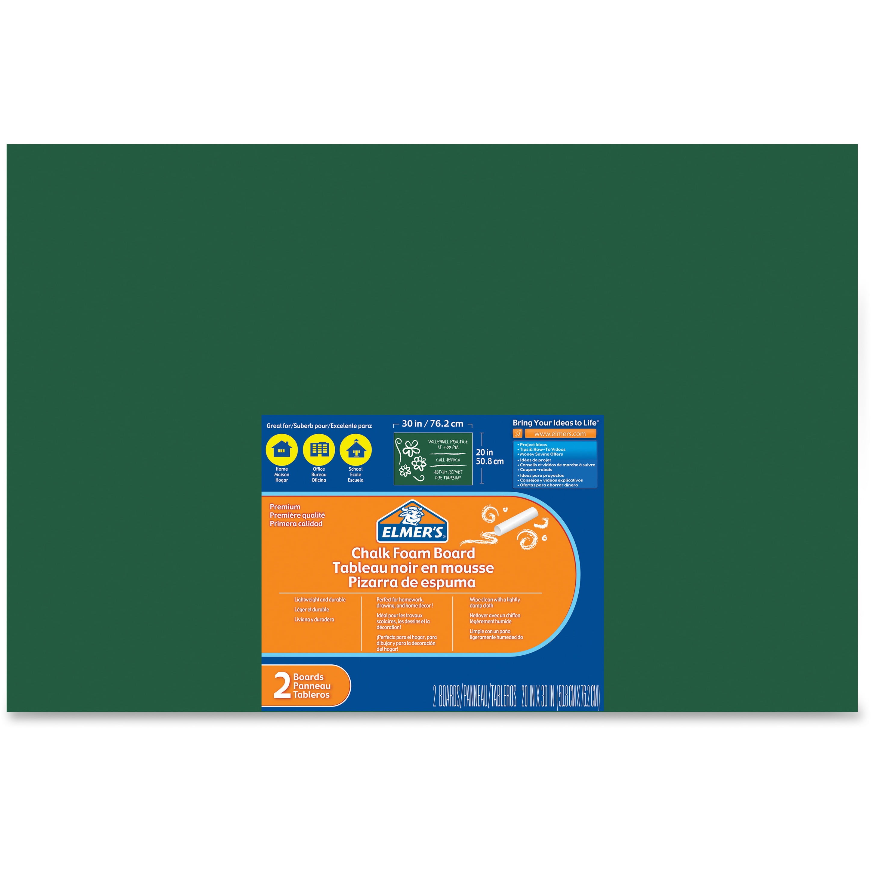 Elmer's Chalk Foam Boards, 2 / Pack (Quantity)