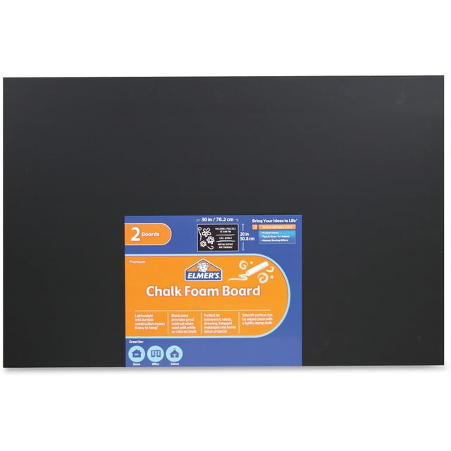 Elmer's Chalk Foam Boards, 2 / Pack (Quantity)