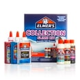 thumbnail image 1 of Elmer’s Collection Slime Kit: Translucent & Metallic Glue, Glow in The Dark & Confetti Magical Liquid Activator, 6 Count, 1 of 4