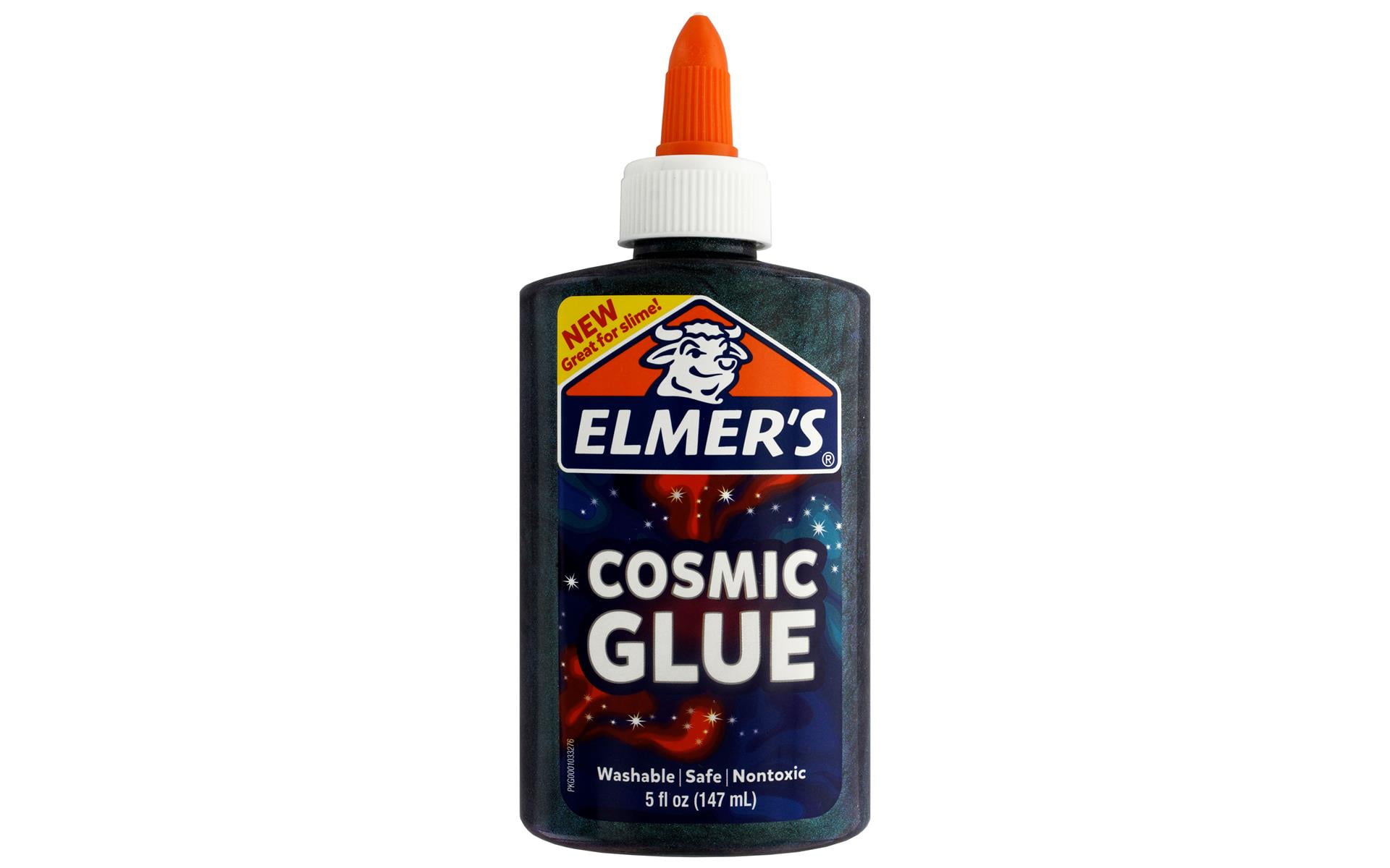 Glitter Glue Cosmic Series, Wavy Shaped Bottles for Crafts –