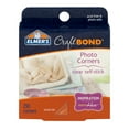 Elmer's Craft Bond Clear Self Stick Photo Corners, 250 Count
