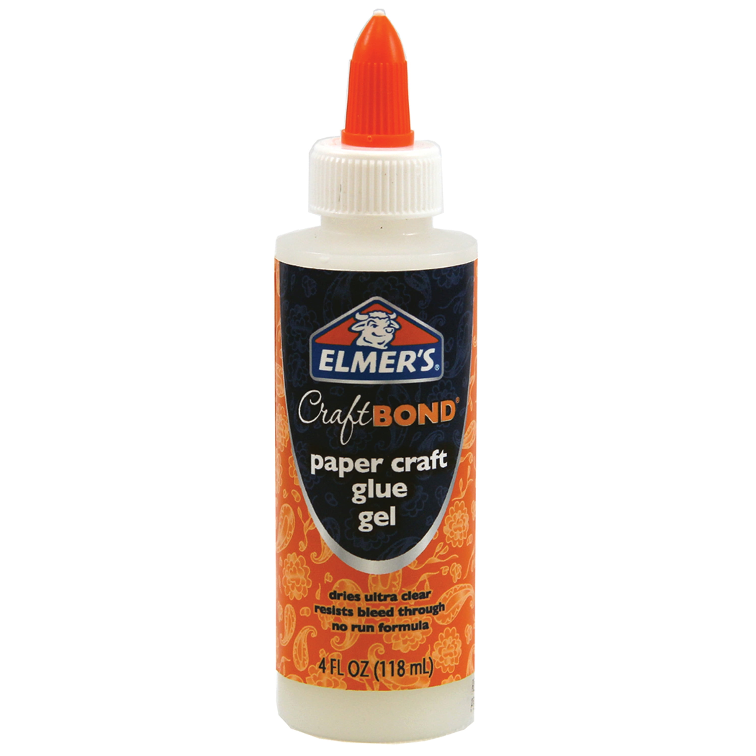 Elmer's Craft Bond Paper Craft Glue Gel, 4 oz.