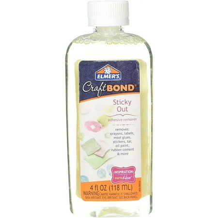 Elmer's Craft Bond Sticky Out Adhesive Remover, 4 oz