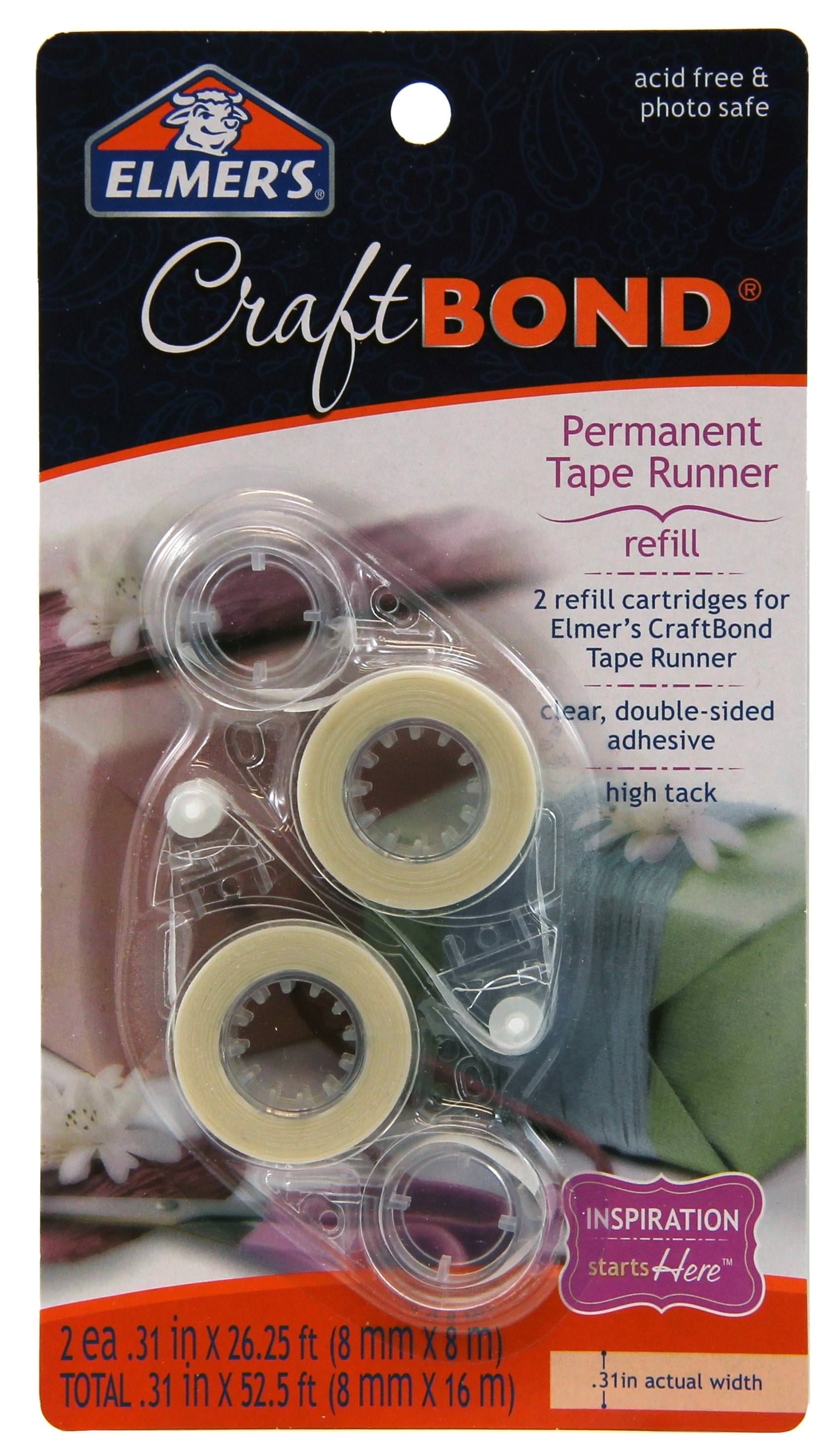 Elmer's CraftBond Permanent Tape Runner Refills