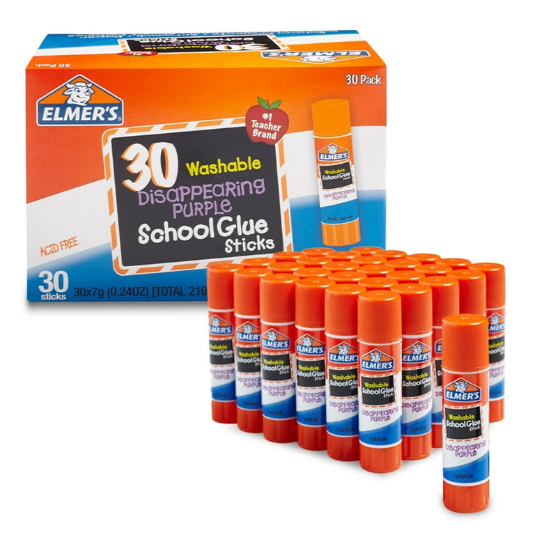 Amazon.com: Elmer's Jumbo Disappearing Purple School Glue
