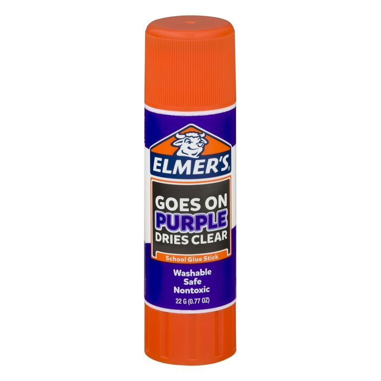 Elmer's Disappearing Purple Washable School Glue Stick, 0.77 Ounce 1 Count