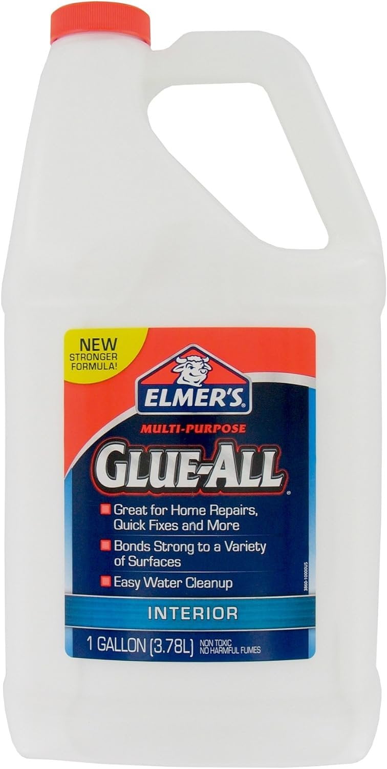 Elmer's E3860 Glue-All Multi Purpose Glue, 1 Gallon Can Pack of 2