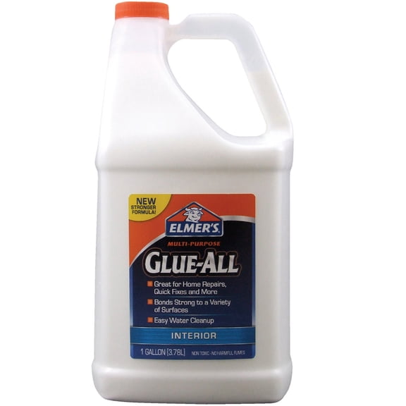 Elmer's E3860 Multi-Purpose Glue-All, 1 Gallon, White