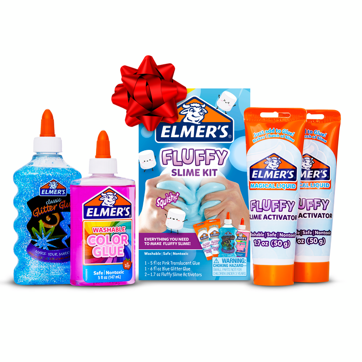 Elmer's Glitter Glue Slime Starter Packs, 3-Pack, Rainbow - Walmart.com
