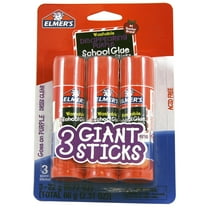 Elmer's 0.28 Ounce Re-Stick School Glue Sticks, 3 Count