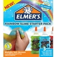 thumbnail image 1 of Elmer's Glitter Glue Slime Starter Packs, 3-Pack, Rainbow, 1 of 2