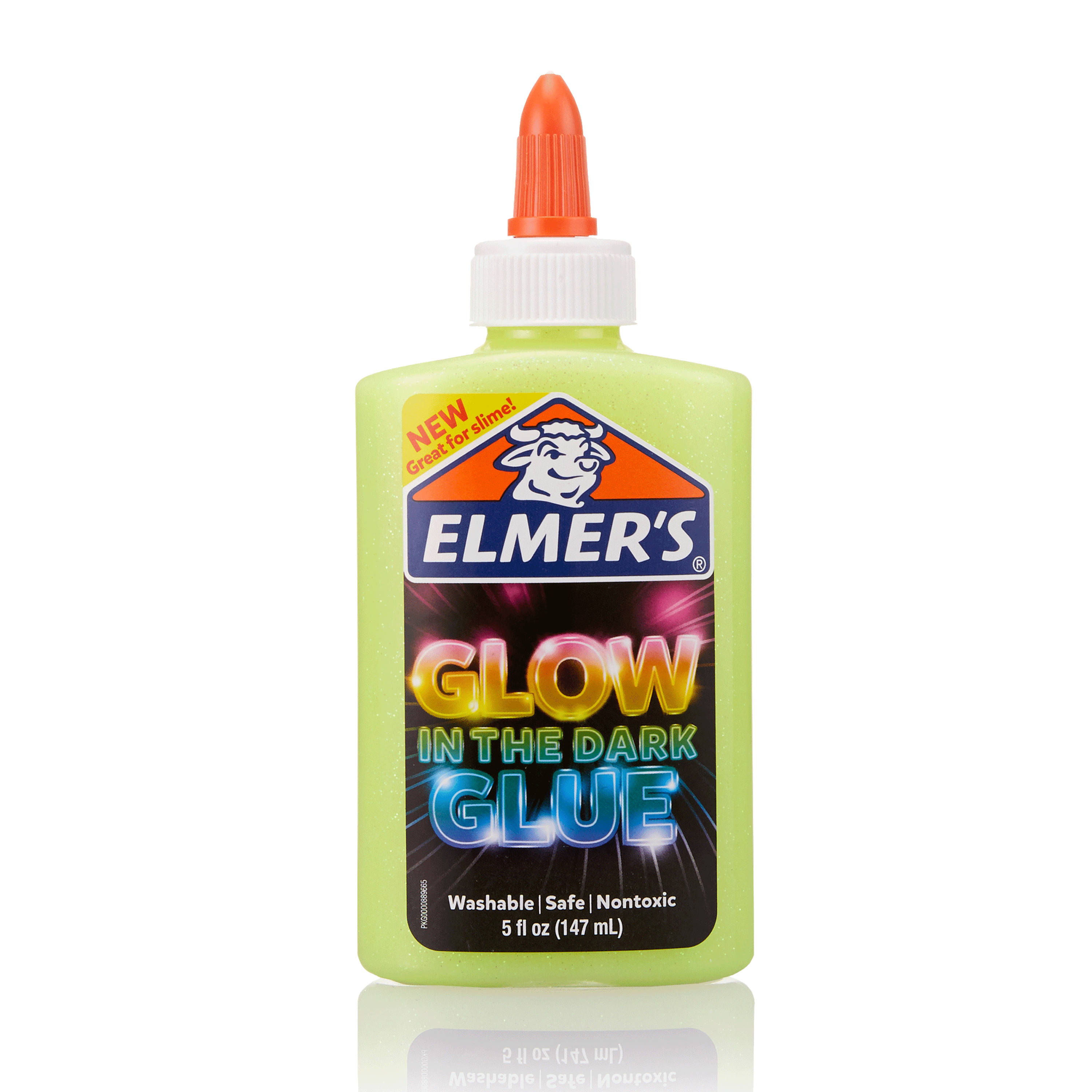 Elmer's Glow in the Dark Liquid Glue, 5 oz., Pink 