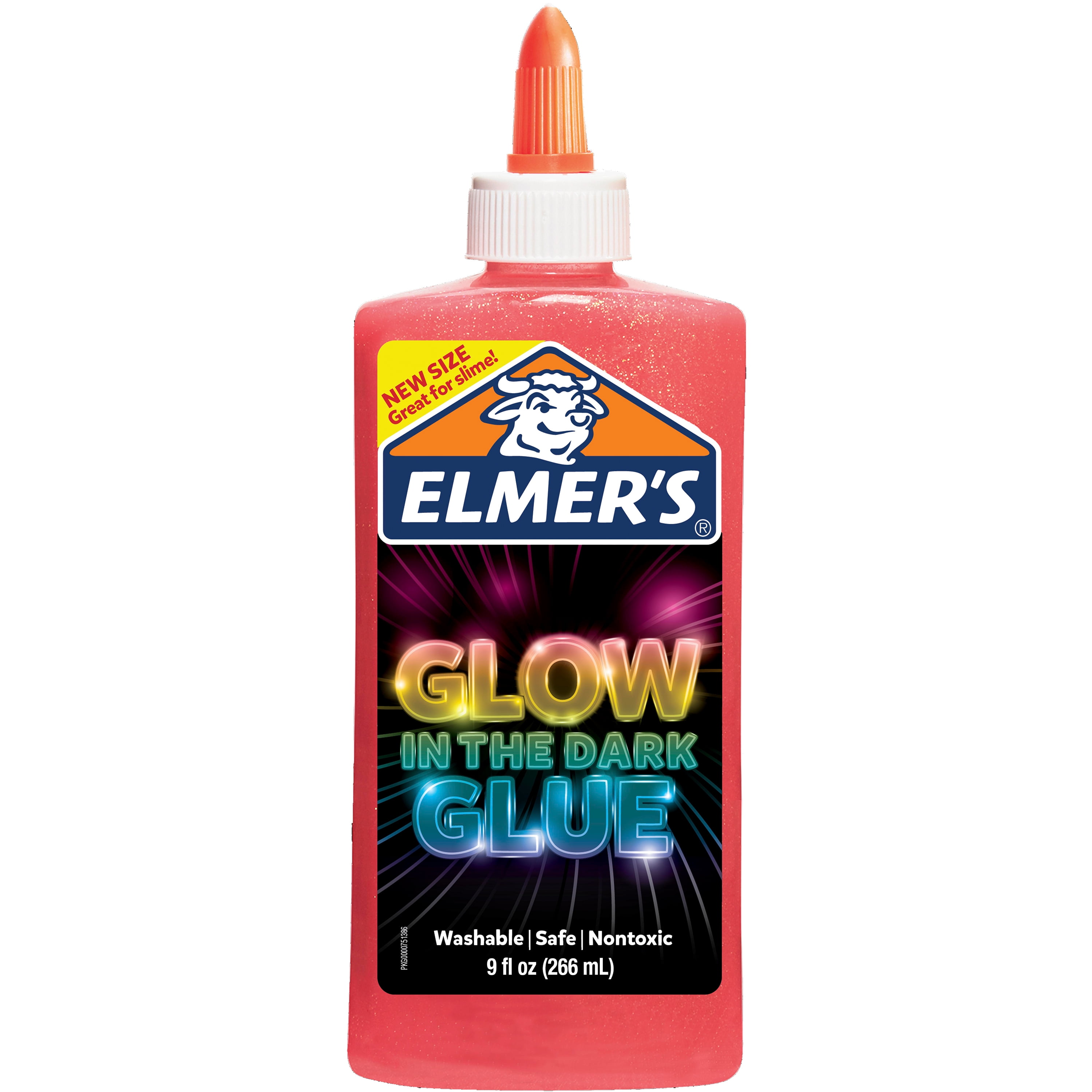 Basics GLOW in the Dark Glue vs Elmer's GLOW in the Glue 