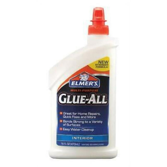 Elmer's GlueAll High Strength Polyvinyl acetate homopolymer All Purpose Adhesive 16 oz