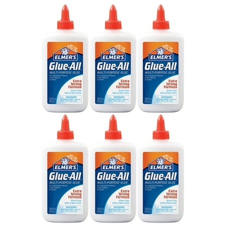 Elmer's Glue-All Multi-Purpose Liquid Glue, 7-5/8 oz (6 Count)