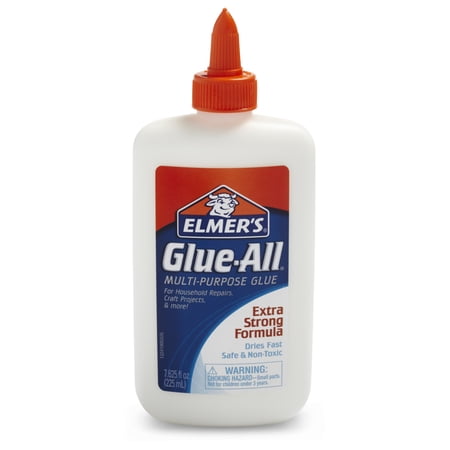 Elmer's Glue-All Multi-Purpose Liquid Glue, Extra Strong Formula 7.625 fl oz (Pack of 8)