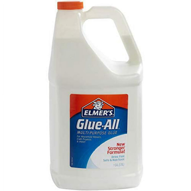 Elmer's Glue-All Multi-Purpose Liquid Glue, Extra Strong, Great for Making  Slime, 1 Gallon, 1 Count 