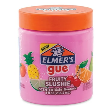 Elmer's Gue Pre Made Slime, Fruity Slushie Crunchy Slime, Scented, 1 Count