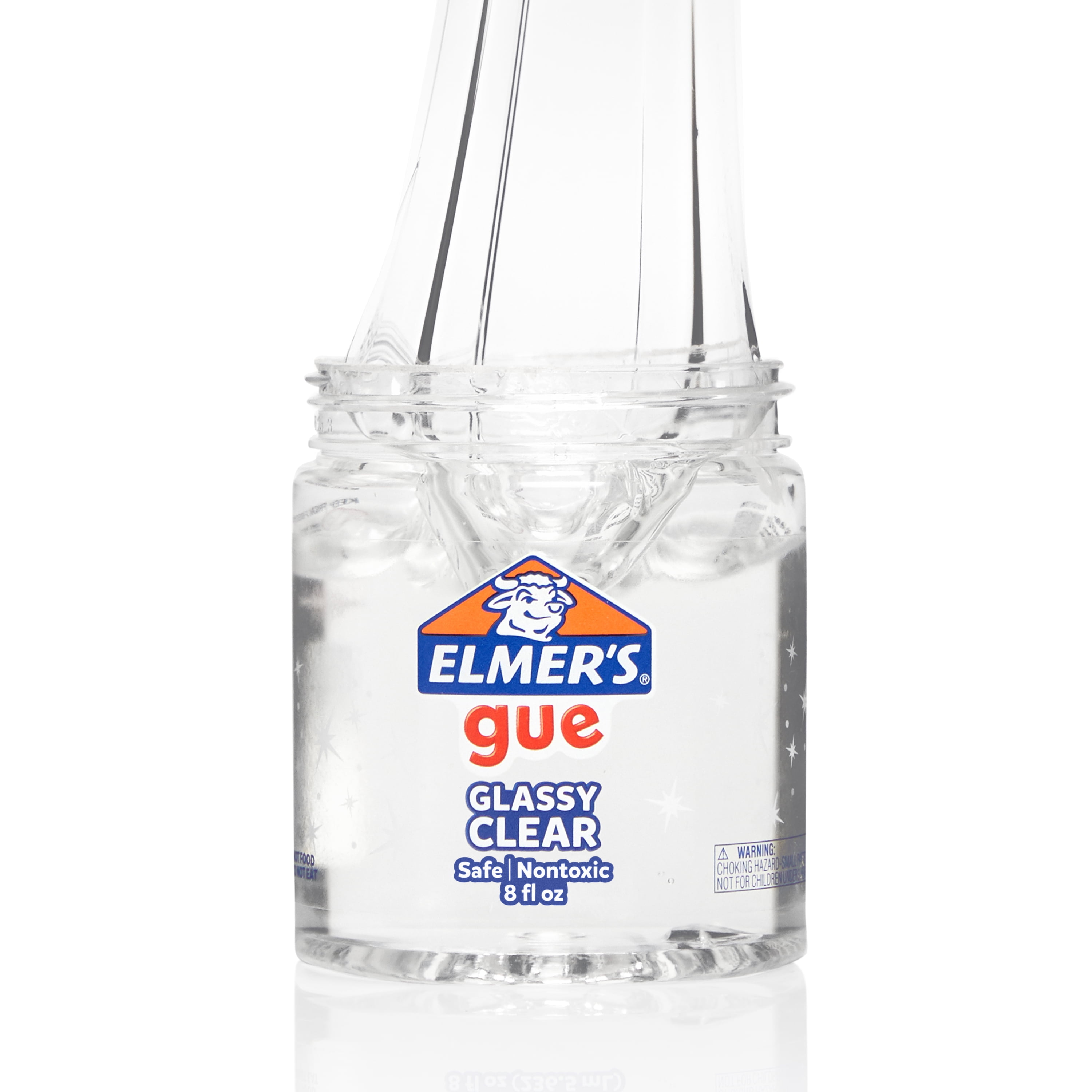 Elmer's GUE Pre-Made Slime, Glassy Clear Slime, Great for Mixing in Ad –  The English Bookshop