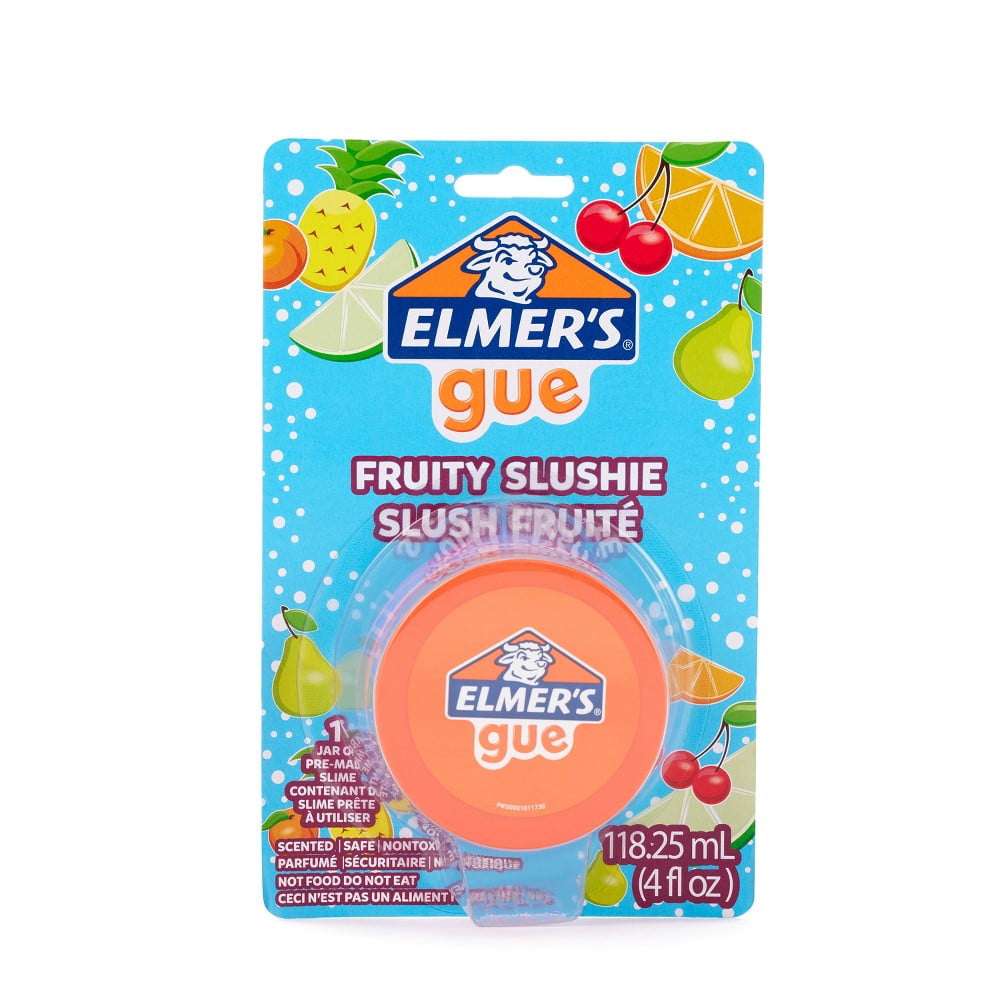 Elmer's Gue Premade Slime Fruity Slushie Crunchy Slime Scented 1ct