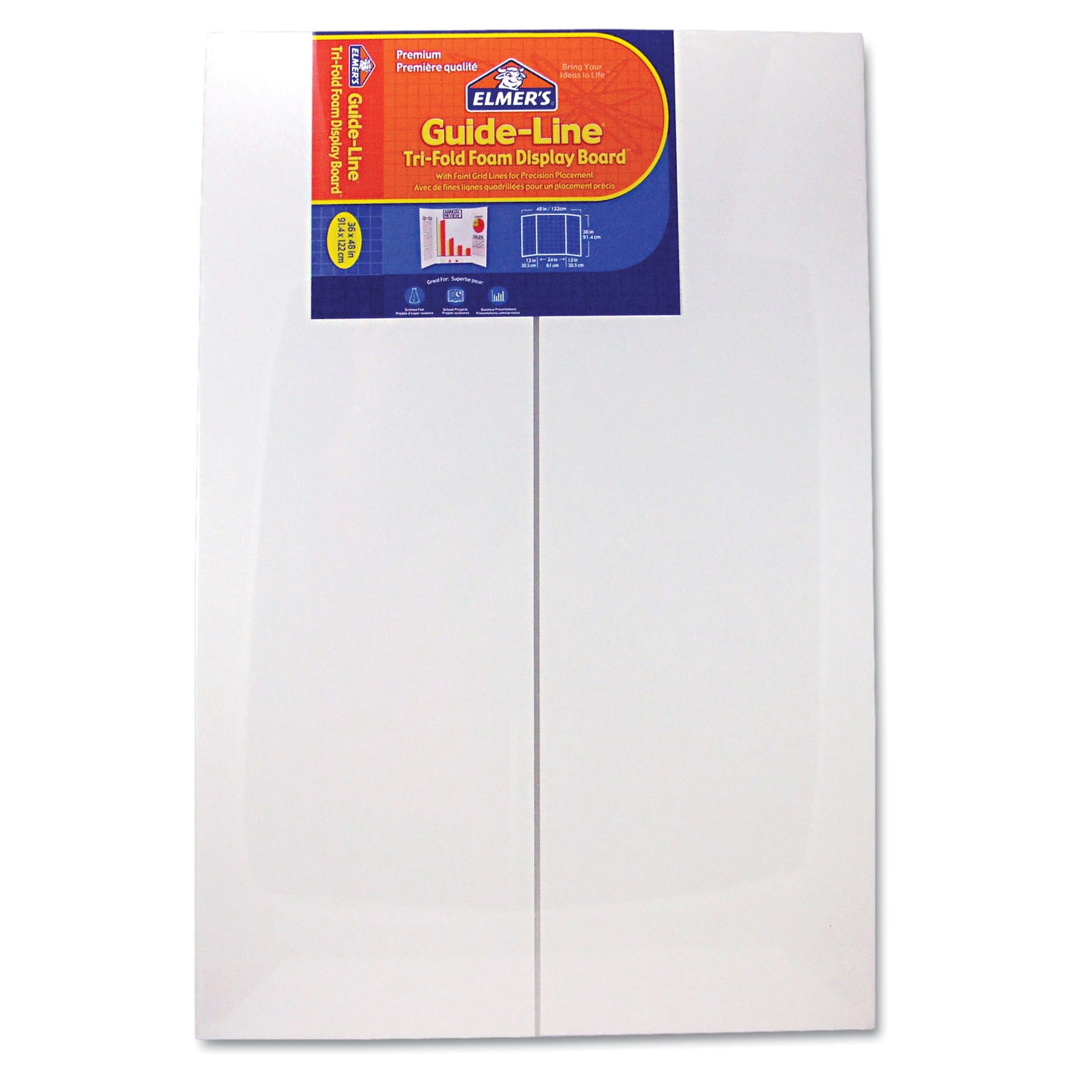 Elmer's® Tri-Fold Foam Display Board - White, 36 x 48 in - Pay Less Super  Markets