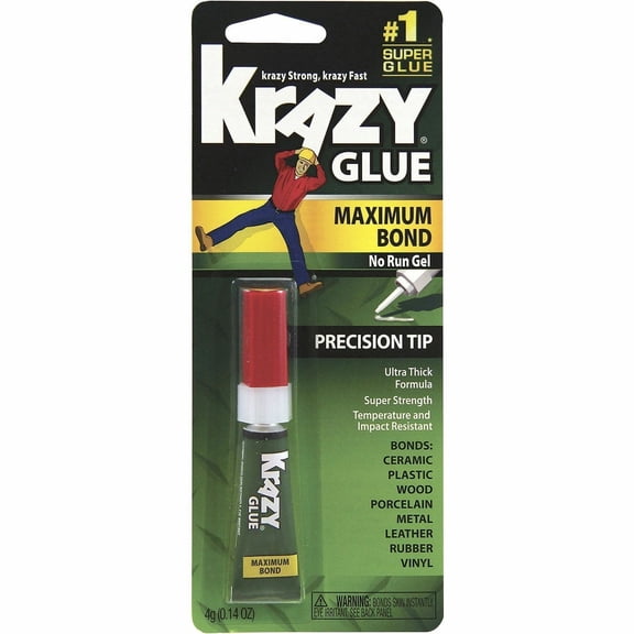 Elmer's, EPIKG48448MR, Krazy Glue Advanced Gel, 1 Each, Clear