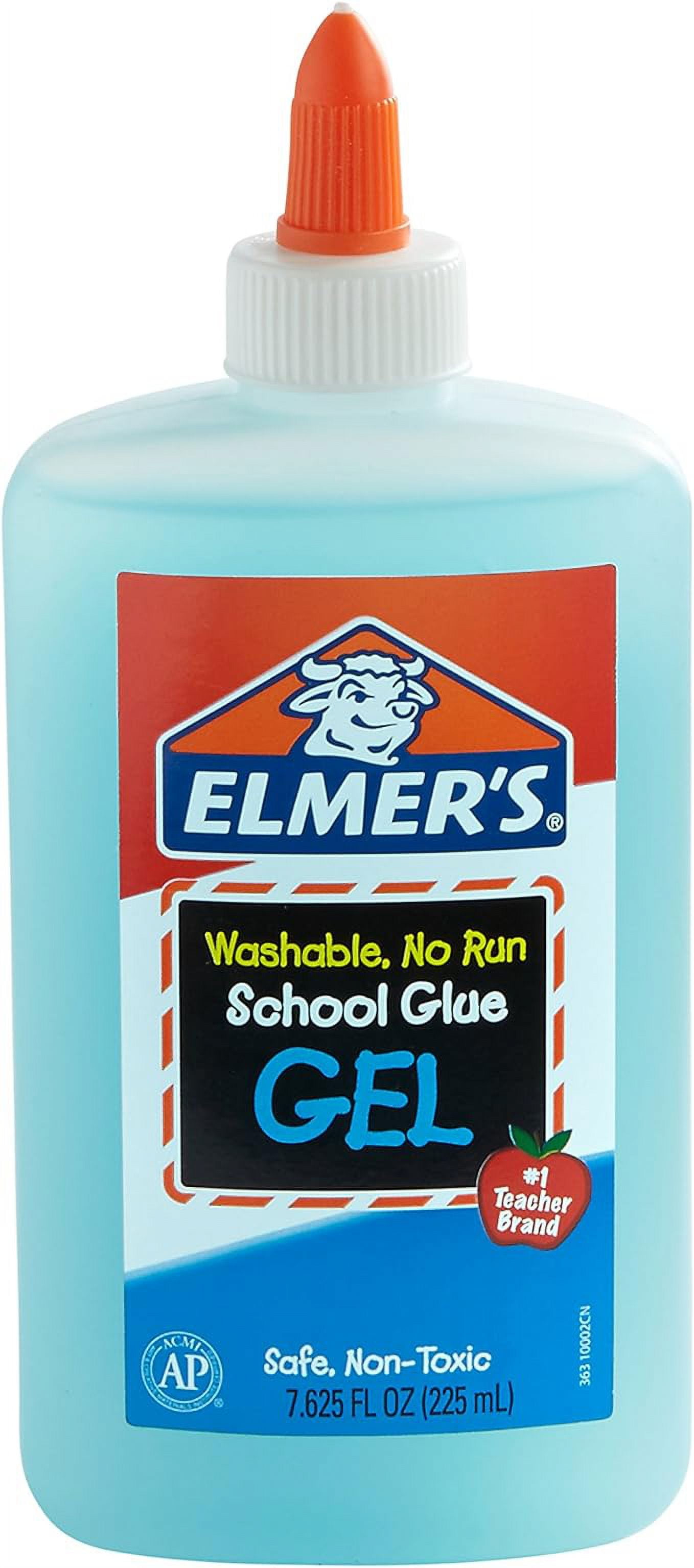 Elmer's Liquid Gel School Glue, Washable, 7.625 Ounces, 1 Count 