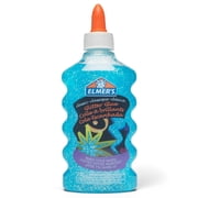 Elmer's Liquid Glitter Glue, Washable, Blue, 6 oz