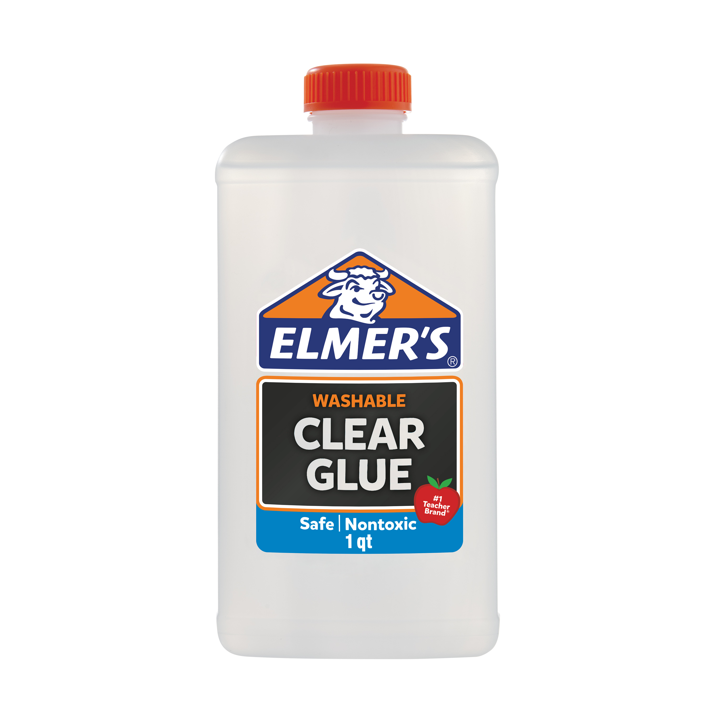 Elmer's Liquid School Glue, Clear, Washable, 32 oz. - image 1 of 7