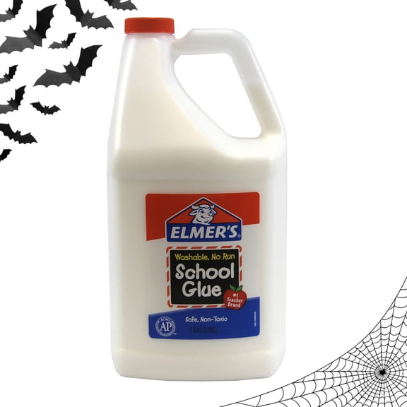 Elmer's Liquid School Glue, Washable, Great for Making Slime, 1 Gallon, 1 Count