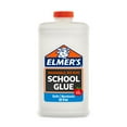 thumbnail image 1 of Elmer's Liquid School Glue, White, Washable, Great for Making Slime, 1-Quart (32 oz.), Dry time 5 min., 1 of 9