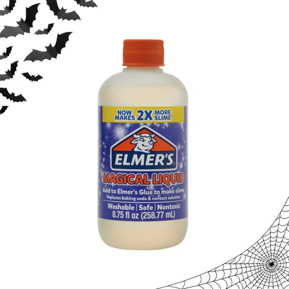 Elmer's Slime Activator | Magical Liquid Slime Activator Solution, Updated Formula for Twice as Much Slime, (8.75 floz.)