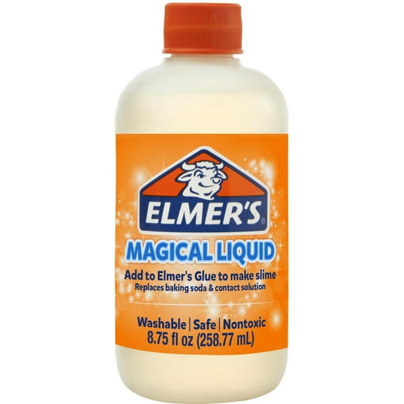 Elmer's Magical Magical Slime Activator Liquid Clear Glue, 8.75 oz