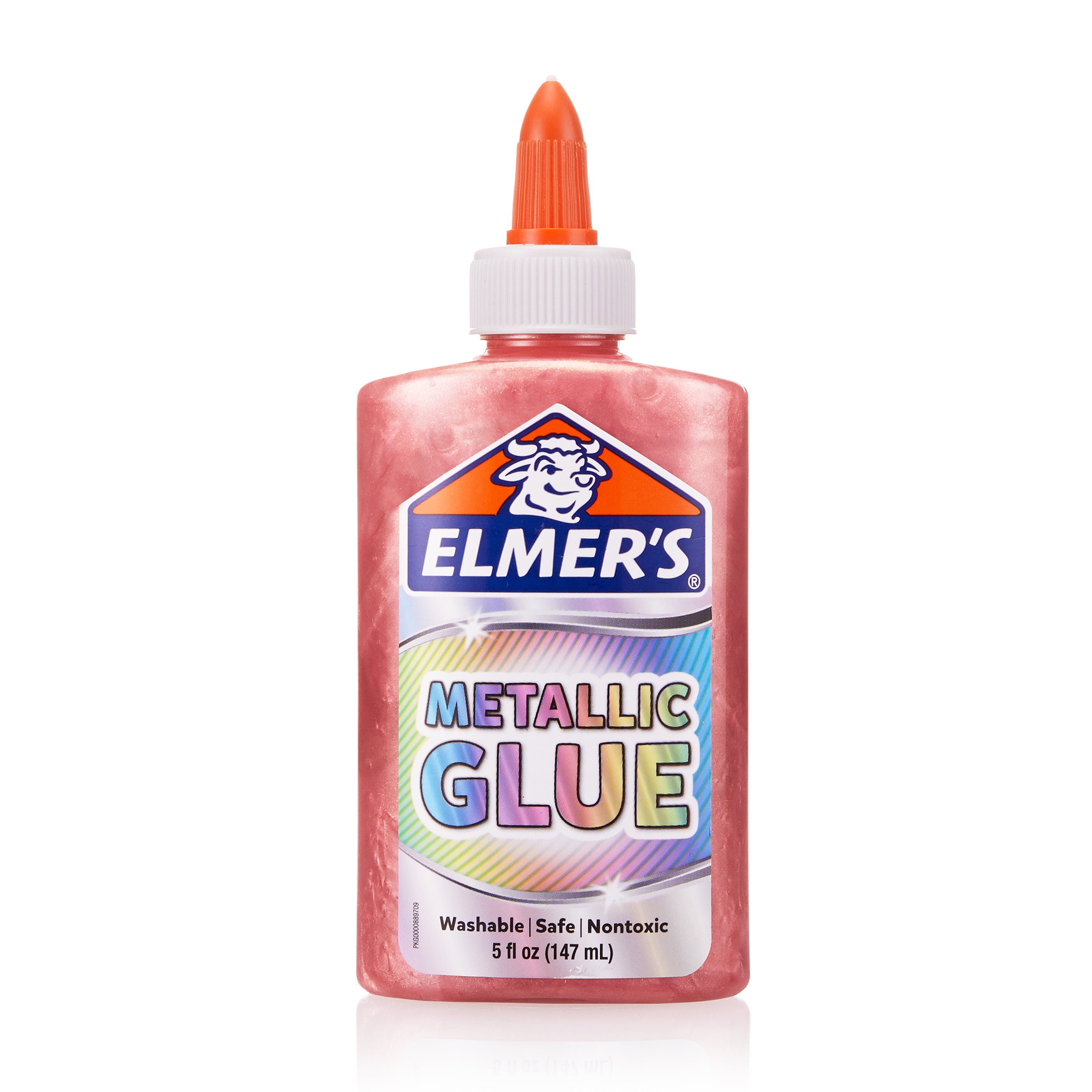 Elmer's Washable Color Glue, Great for Making Slime, Assorted Colors, 5 Ounces Each, 4 Count, Size: 5 fl oz, Other