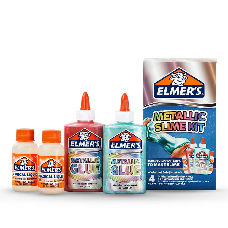 Elmers Metallic Slime Activator Magical Liquid Glue Slime
