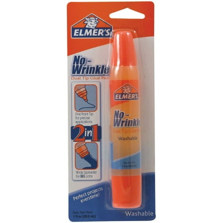 Elmer's No-Wrinkle Dual Tip Glue Pen