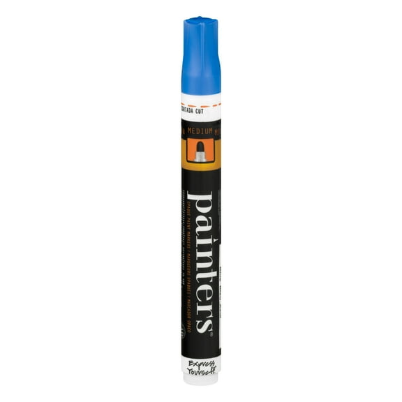Elmer's Painters Acrylic Paint Markers, Medium Tip with Non-toxic Formula, Fine Point, Blue