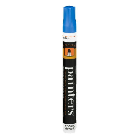 Elmer's Painters Acrylic Paint Markers, Medium Tip with Non-toxic Formula, Fine Point, Blue