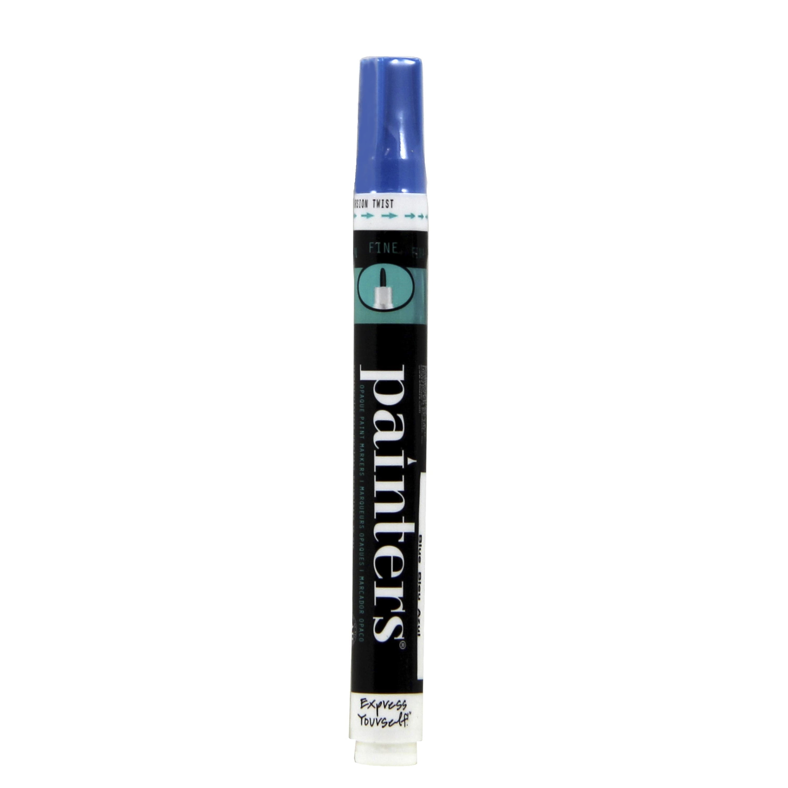 JAM Paper Jam Paper Fine Line Opaque Paint Markers, Blue, 2/Pack in the  Pens, Pencils & Markers department at