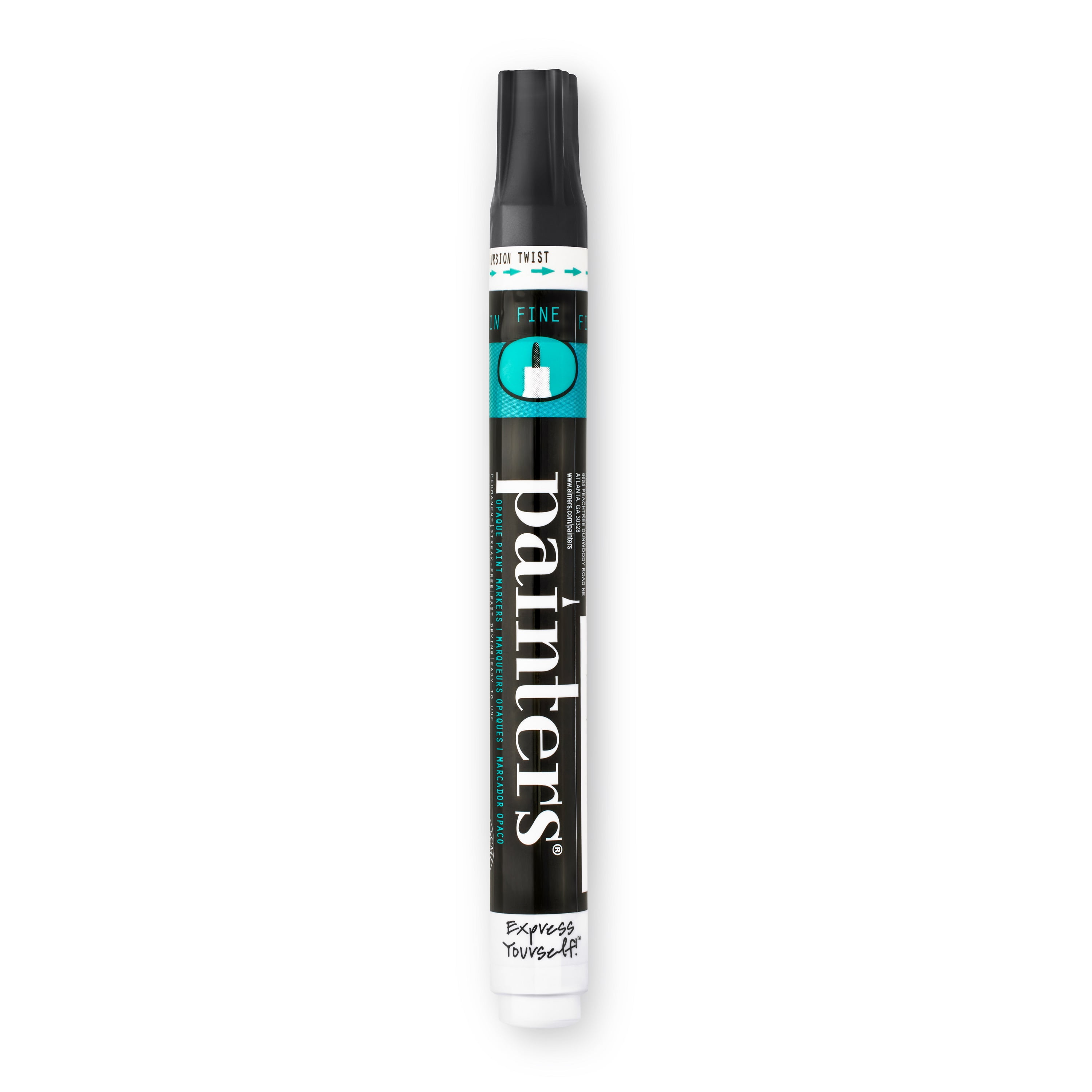 Elmer's Painters Opaque Paint Marker, Fine Point, Black, 1 Count