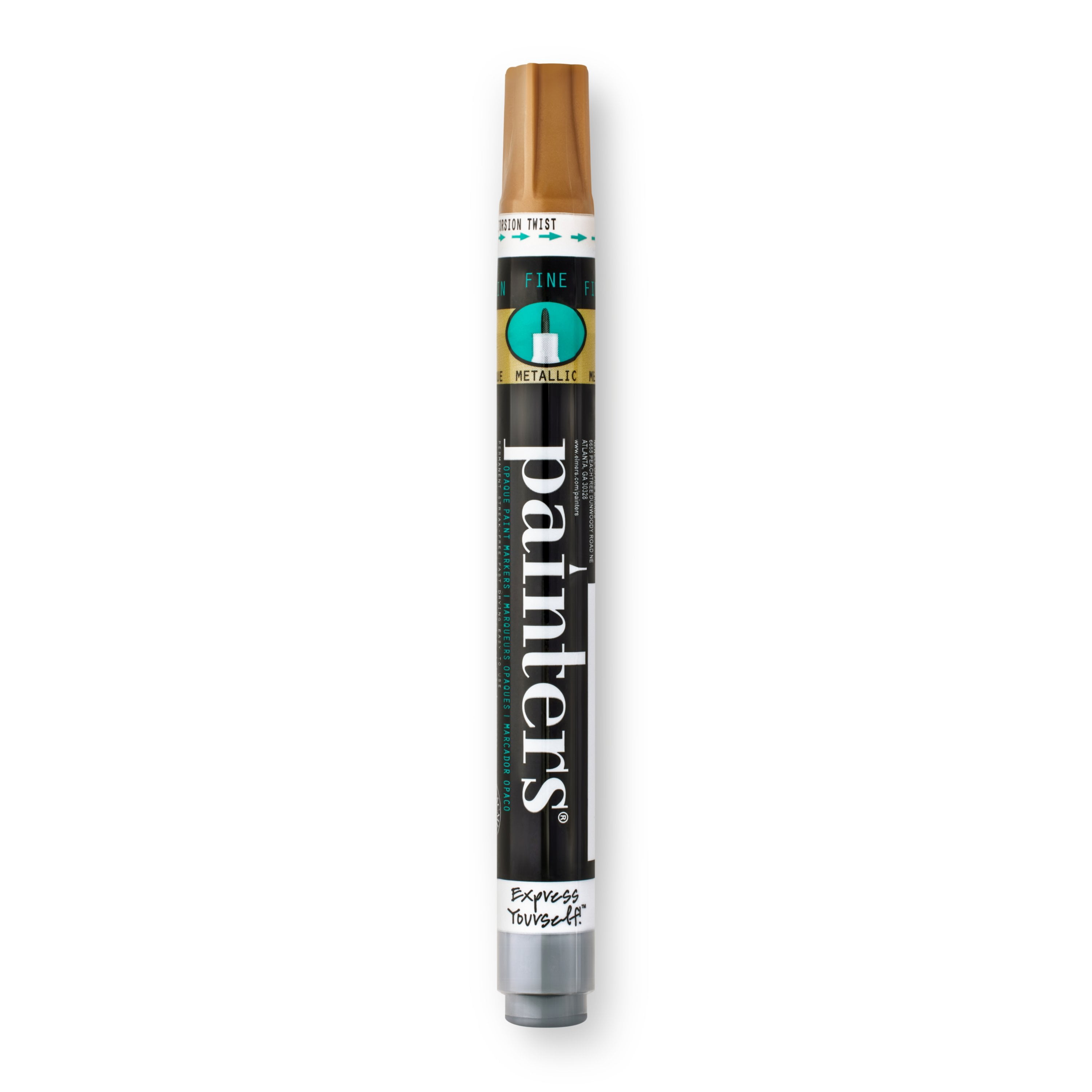 Elmer's Painters Opaque Paint Marker, Fine Point, Gold